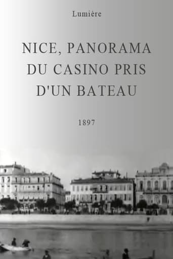 Poster för Nice, panorama du casino pris d'un bateau