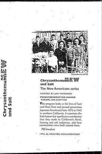 Chrysanthemums and Salt (1994)