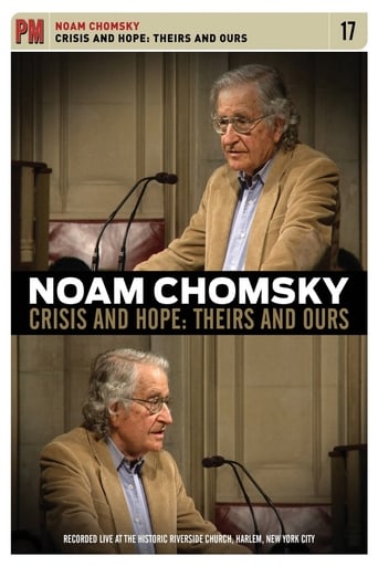 Noam Chomsky - Crisis And Hope: Theirs And Ours image