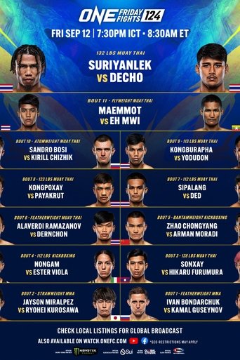 ONE Friday Fights 124: Suriyanlek vs. Decho (2025)