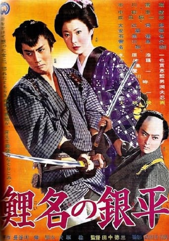 Poster of 鯉名の銀平