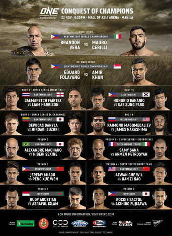 ONE Championship 85: Conquest of Champions (2018)