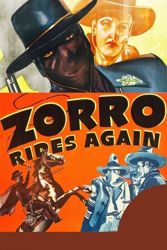 Poster för Zorro Rides Again