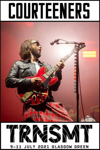 Courteeners live at TRNSMT 2021 poster