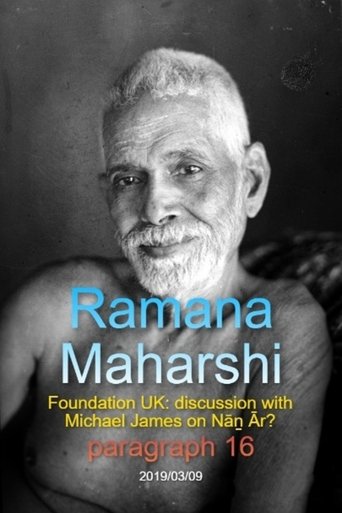 Ramana Maharshi Foundation UK: discussion with Michael James on Nāṉ Ār? paragraph 16 en streaming 