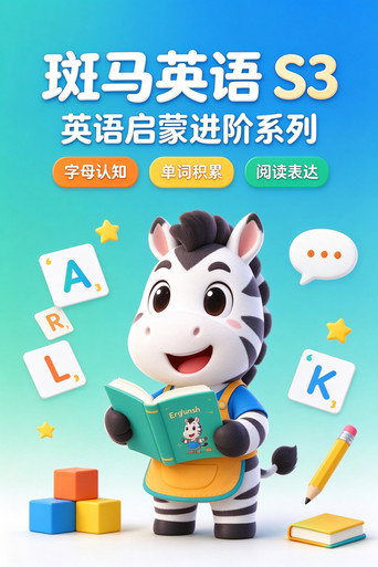 斑马英语.Zebra.English.S3 poster