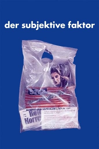 Poster of Der subjektive Faktor