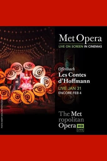 Poster of The Metropolitan Opera: Les Contes d'Hoffmann