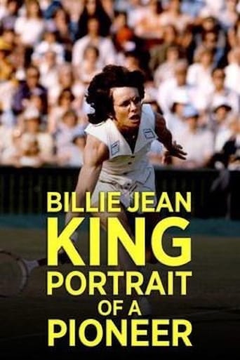 Poster of Billie Jean King: Portrait of a Pioneer