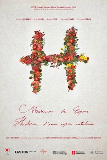 Poster for H. Marianna de Copons. Història d’una espia catalana