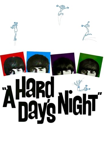 Movie poster: A Hard Days Night (1964) เดอะ บีเทิลล์ ขออัศจรรย์สักวันเหอะน่า