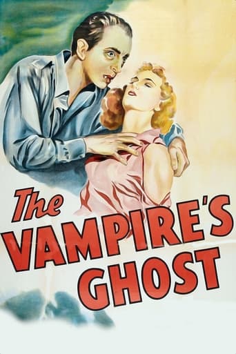 Poster för The Vampire's Ghost