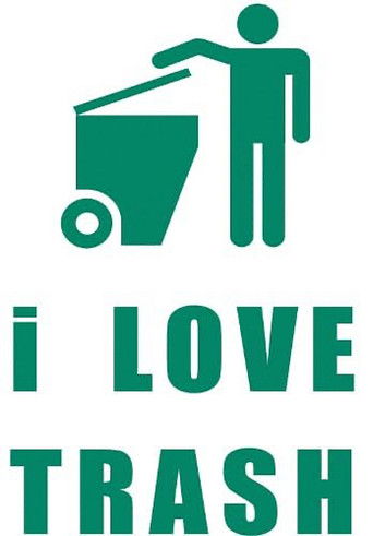 I Love Trash poster