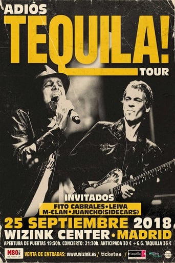 Poster of Adiós Tequila! En Vivo