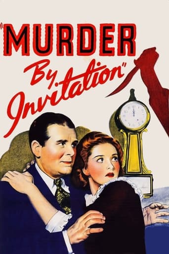 Poster för Murder by Invitation