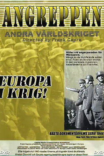 Angreppen - Europa i krig! affisch