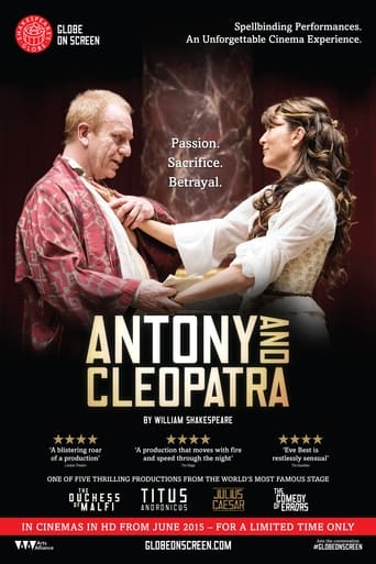 Poster of Antony and Cleopatra - Live at Shakespeare's Globe
