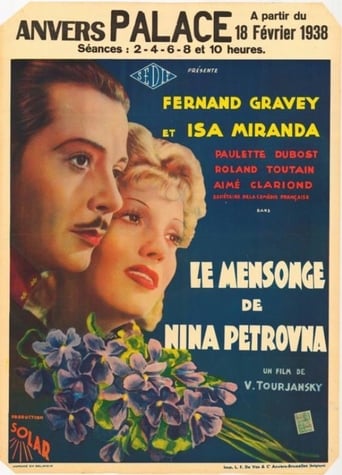 Poster of Le Mensonge de Nina Petrovna