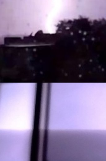 12 fragments of a thunderstorm poster