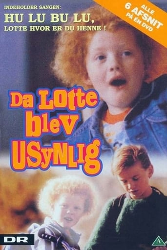 Poster för Da Lotte blev usynlig