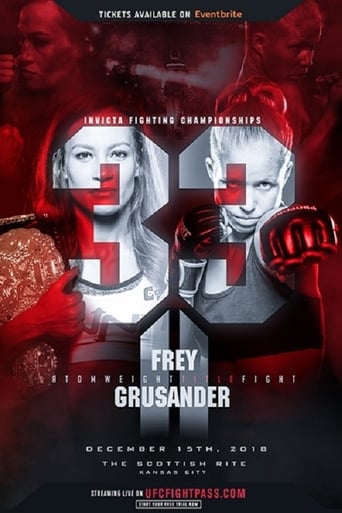 Poster of Invicta FC 33: Frey vs. Grusander II