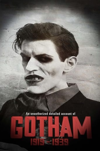 An Unauthorized Detailed Account of Gotham 1919 - 1939