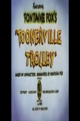 Poster för Toonerville Trolley