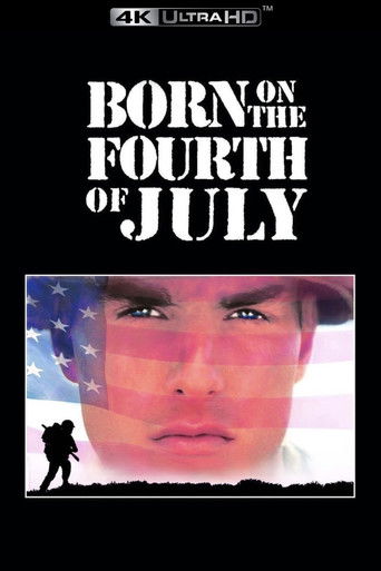 Born on the Fourth of July poster 2