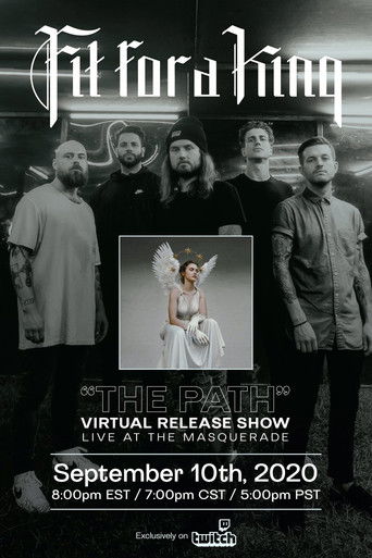 Fit For a King - The Path Virtual Release Show poster