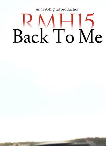 Cartell de RMH15: Back To Me
