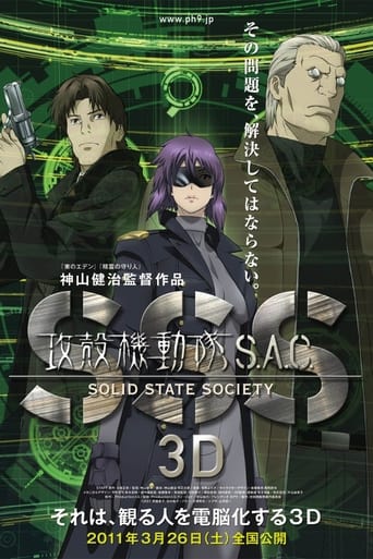 Poster för Ghost in the Shell: Stand Alone Complex - Solid State Society 3D