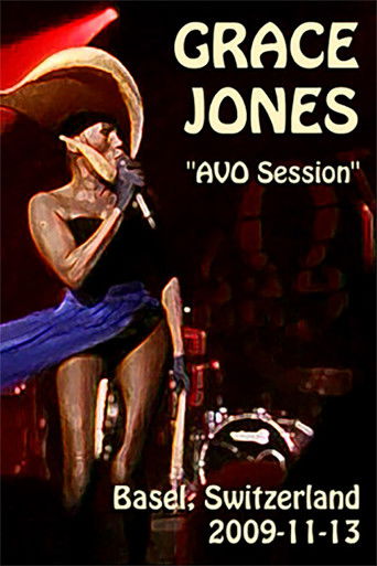 Grace Jones - AVO Session Basel 2009 poster 4