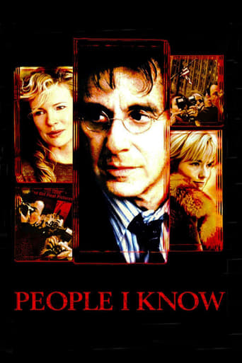 Movie poster: People I Know (2002) จอมคน เมืองคนบาป