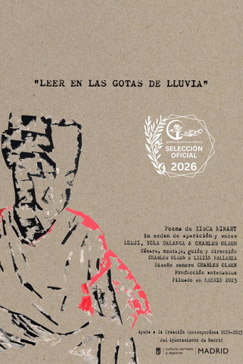 Leer en las gotas de lluvia