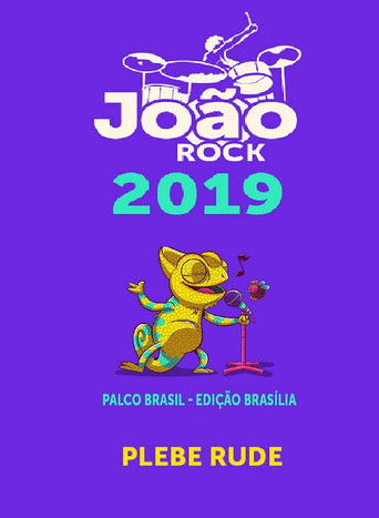 Plebe Rude - João Rock 2019 poster