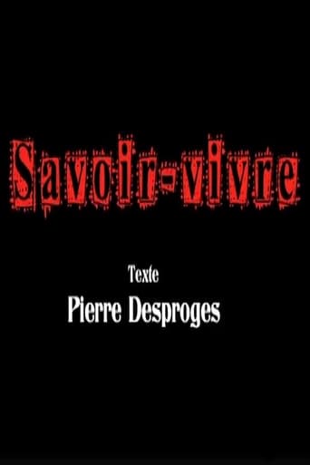 Poster of Savoir-vivre