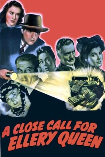 Poster of A Close Call for Ellery Queen