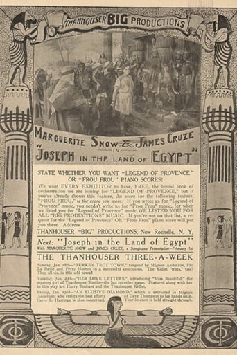 Poster för Joseph in the Land of Egypt