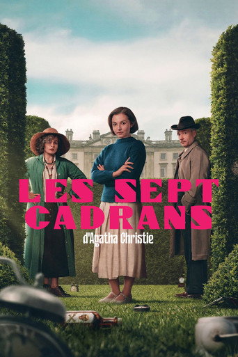 Les Sept Cadrans d'Agatha Christie — affiche alternative