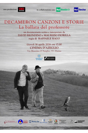 Decameron canzoni e storie poster