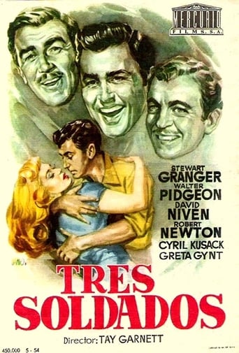 Poster of Tres soldados