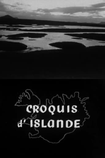 Poster of Croquis d'Islande