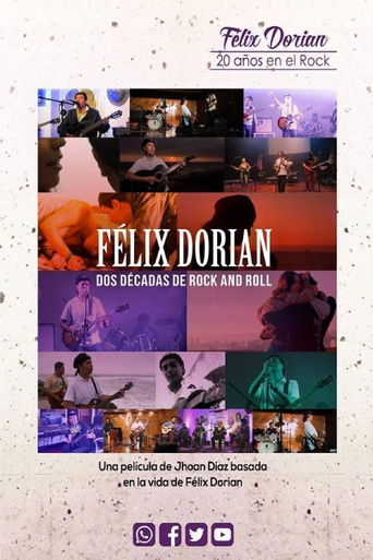 Félix Dorian: dos décadas de rock and roll poster
