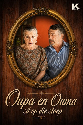 Oupa en Ouma Sit op die Stoep