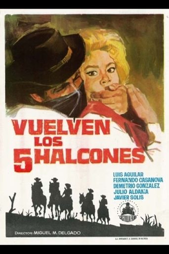 Poster of Vuelven los cinco halcones