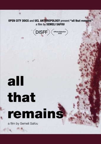 All that remains poster