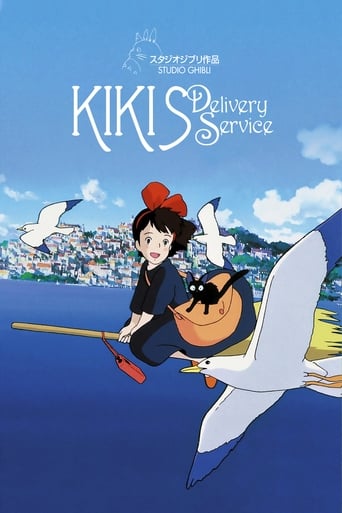 Movie poster: Kiki’s Delivery Service (1989) แม่มดน้อยกิกิ