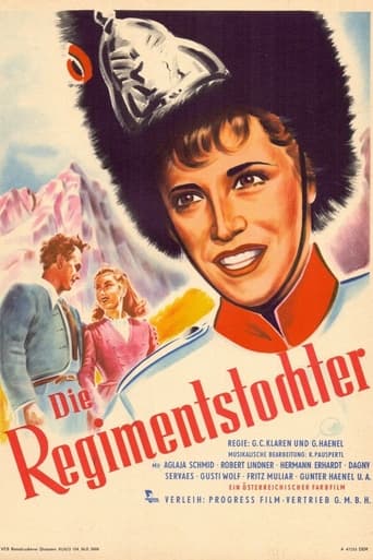 Poster för Die Regimentstochter