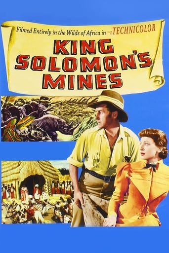 Movie poster: King Solomon’s Mines (1950)