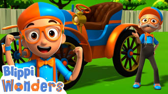 Blippi Time Travels & Explores The First Car!
